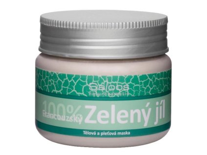 Saloos Tělová a pleťová maska Green Clay 80 g