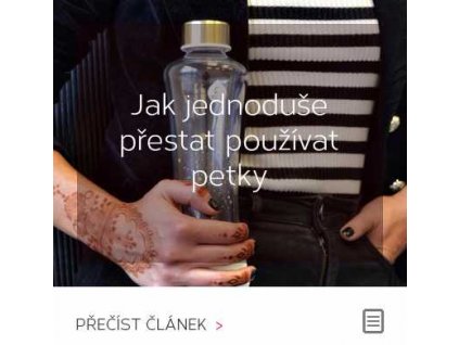 Jak jednoduše přestat používat petky