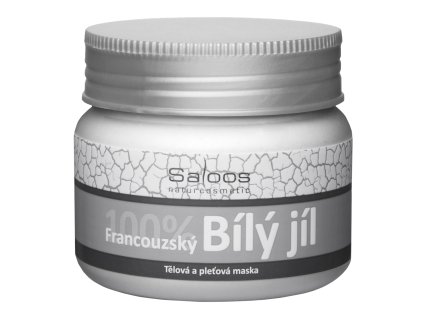 Saloos Tělová a pleťová maska Bílý jíl 70 g
