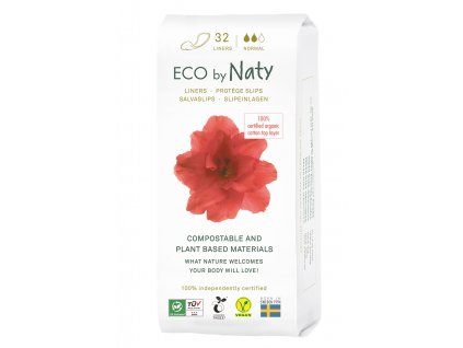 Eco by Naty Dámské ECO slipové vložky Normal 32 ks