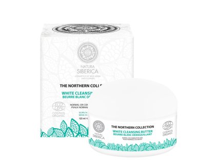 Natura Siberica Severní bílé čistící máslo 120 ml