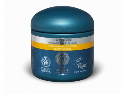 Natura Siberica Faroe Islands Tělový peeling proti celulitidě 370 ml