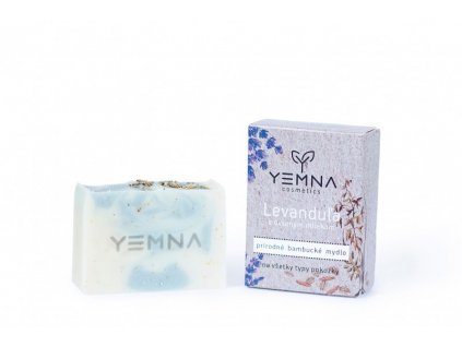 Yemna Solné mýdlo Levandule s kokosovým mlékem 100 g