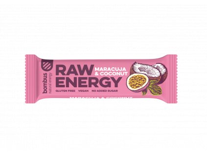 Bombus Raw energy maracuja a kokos 50 g