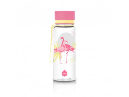 Equa Plastová lahev Flamingo 600 ml
