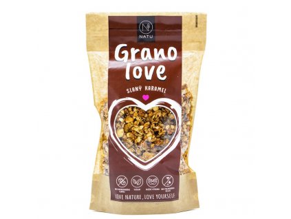 Natu Granolove Granola slaný karamel 400 g