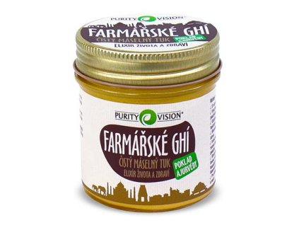 Purity Vision Farmářské Ghí 120 ML