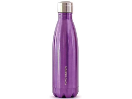 Yoko Design termolahev 500 ml lesklá fialová