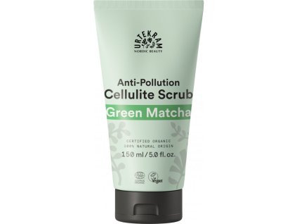 Urtekram Tělový peeling Matcha proti celulitidě Bio 150 ml