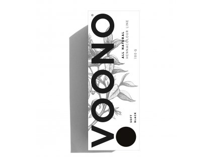 Voono Barva na vlasy Soft Black 100g