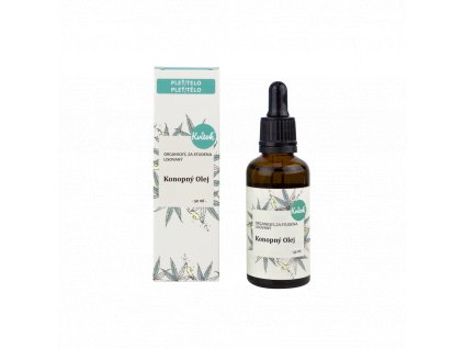 Kvitok Organický olej konopný 50 ml