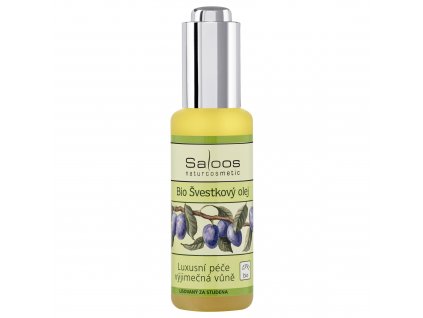 Saloos Bio Švestkový olej lisovaný za studena 20 ml
