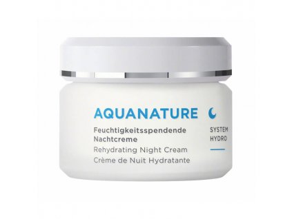 Annemarie Börlind Aquanature system Vyhlazující hydratační noční krém 50ml