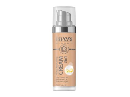 Lavera Tónovací hydratační krém 3v1 Q10 - 03 med 30 ml