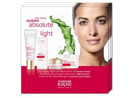 Annemarie Börlind Vzorek Absolute System Anti-aging LIGHT 4x2ml