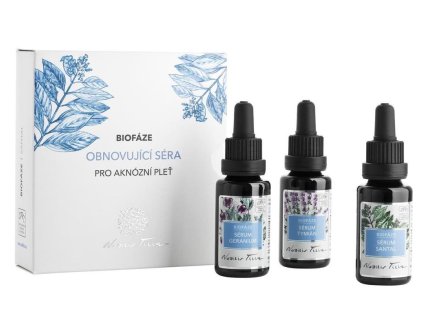 Nobilis Tilia Biofáze Obnovující séra Santal 3x20 ml