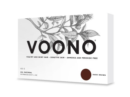 Voono Barva na vlasy Dark Brown 500 g