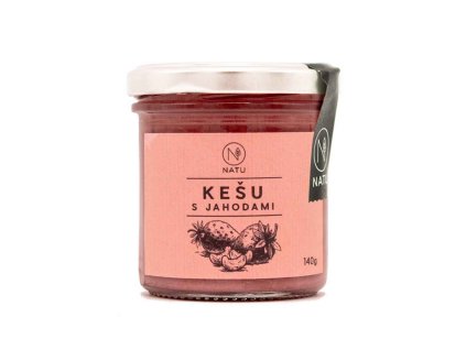 Natu Kešu s jahodami 140g