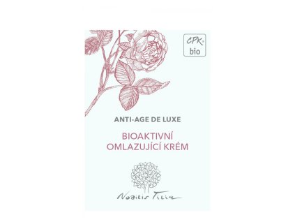 Nobilis Tilia VZOREK Omlazující krém bioaktivní, Anti-age de luxe 2 ml