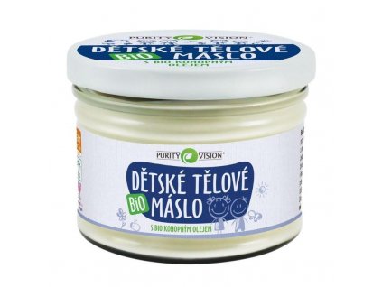 PURITY VISION Dětské tělové máslo BIO 350 ml