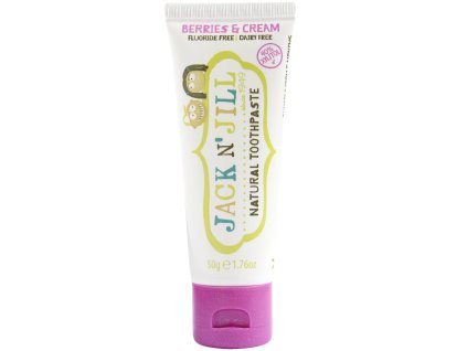 Jack N´Jill Dětská zubní pasta Berries & Cream 50 g