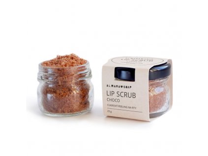 Almara Soap Scrub na rty Choco lips 25 g