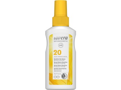Lavera Opalovací sprej Sensitiv SPF 20 100 ml