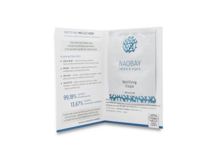 Naobay VZOREK Mattifying Matující pleťový krém 3 ml