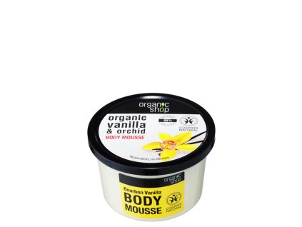 Organic Shop Tělová pěna Vanilka Bourbon 250 ml