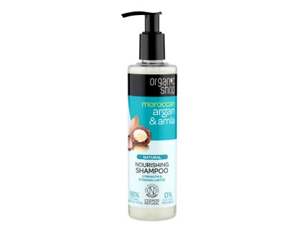 Organic Shop Vyživující šampon Argánie a Amla 280 ml