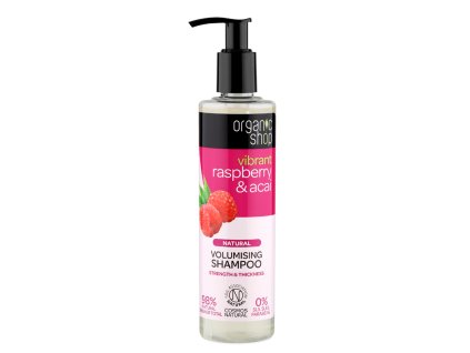 Organic Shop Šampon na objem Maliny a Acai 280 ml