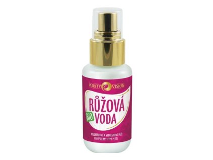 Purity Vision Růžová voda tonizační 50 ml