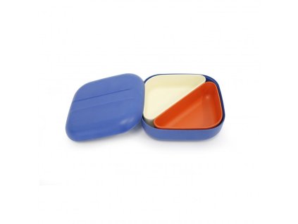 Ekobo Svačinový box s přihrádkami Royal Blue 1 ks
