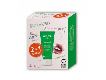Weleda Univerzální výživný krém Skin Food Multipack 2 +1