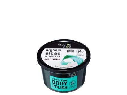 Organic Shop Tělový peeling Mořské řasy & Sůl 250 ml
