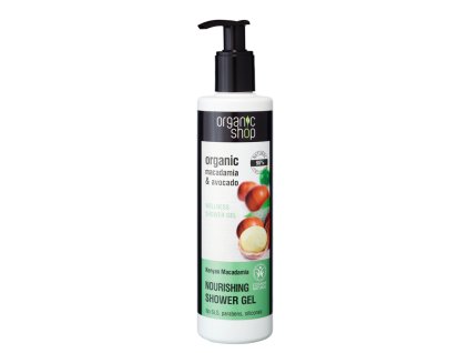 Organic Shop Vyživující sprchový gel Keňská macadamie 280 ml