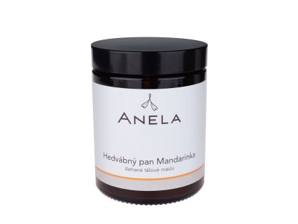 Anela Šlehaný tělový krém Hedvábný pan Mandarinka 180 ml