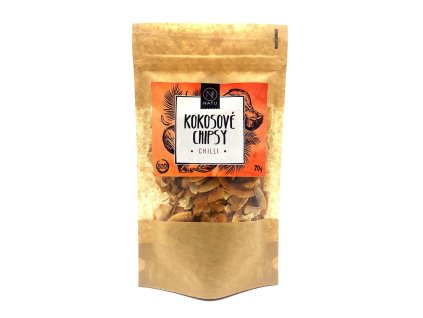 Natu Kokosové chipsy chilli Bio 70 g