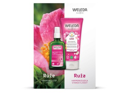 Weleda Dárková sada Růžová péče