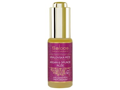 Saloos Pleťové sérum Argan, Opuncie a Růže Bio 20 ml