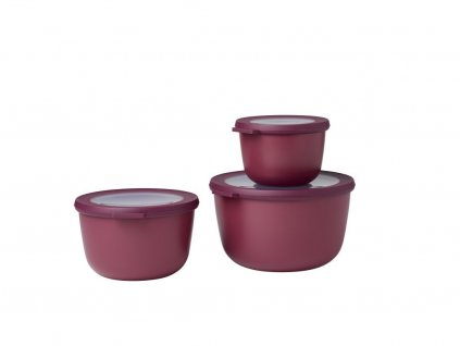 Mepal Set 3 ks misek Cirqula Nordic Berry 500+1000+2000 ml
