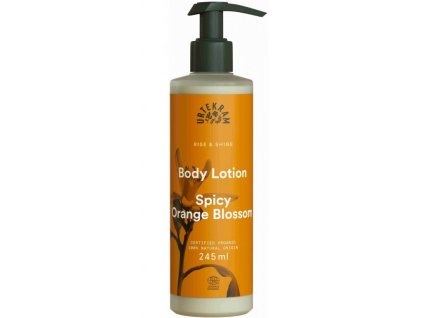 Urtekram Tělové mléko vyživující kořeněný pomeranč Bio 245 ml