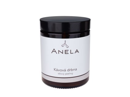 Anela Tělový peeling Kávová drbna 180 ml