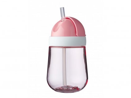 Mepal Dětský trénovací hrnek s brčkem Mio 300 ml Pink