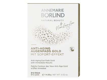 Annemarie Börlind Anti-age obklady na oči Gold 6 x 2ks