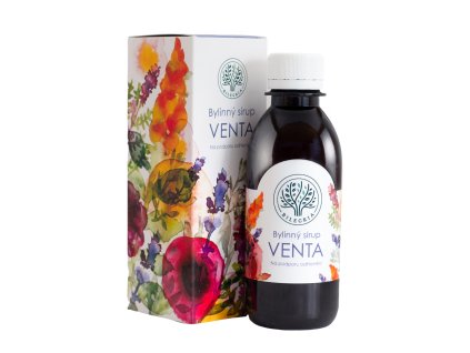 Bilegria Bylinný sirup Venta na podporu odhlenění 200 ml
