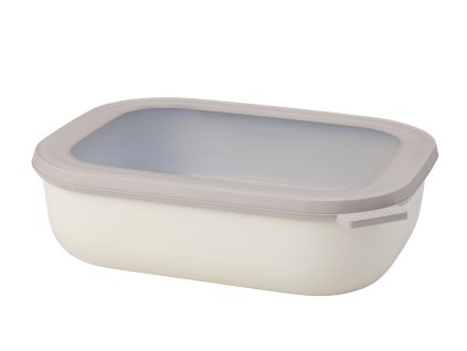 Mepal Mísa Cirqula Rectangular Nordic White 2000 ml
