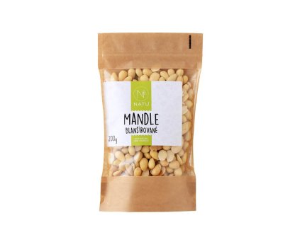 Natu Mandle blanšírované 200 g