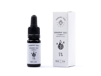 Konopný táta CBD konopný olej 5% 10 ml