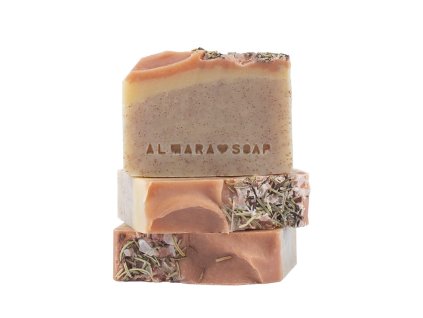 Almara Soap Přírodní tuhé mýdlo Peeling Walnut 90 +- 5 g